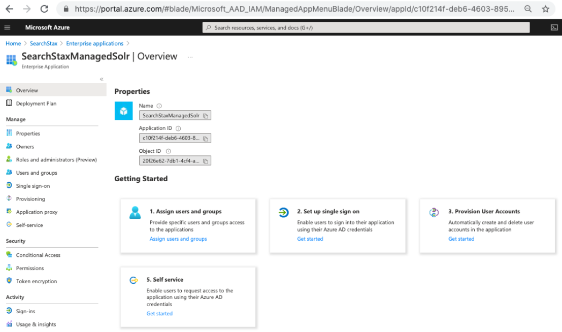 Searchstax Single Sign-On