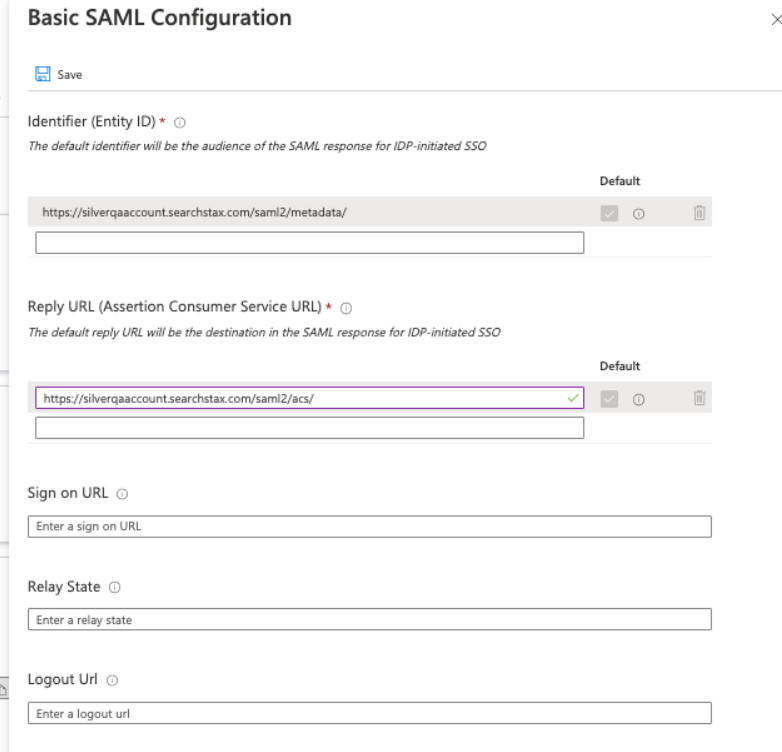 Searchstax Single Sign-On